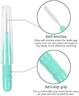 ZTMY 50Pcs Interdental Brushes 3 Sizes Color Set Teeth Cleaning Tool view 6
