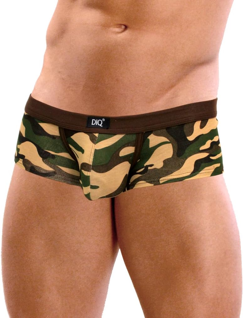 DIQ Wear Men's Commander Modal Camo Pouch Trunk Underwear
