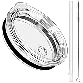 LUCEMILL Replacement Lids for YETI Rambler 16 oz Pint, 20 oz Tumbler, 24 oz, 25 oz Straw Mug, 20 oz Tumbler Straw Lid for Yeti Tumbler and other Brand
