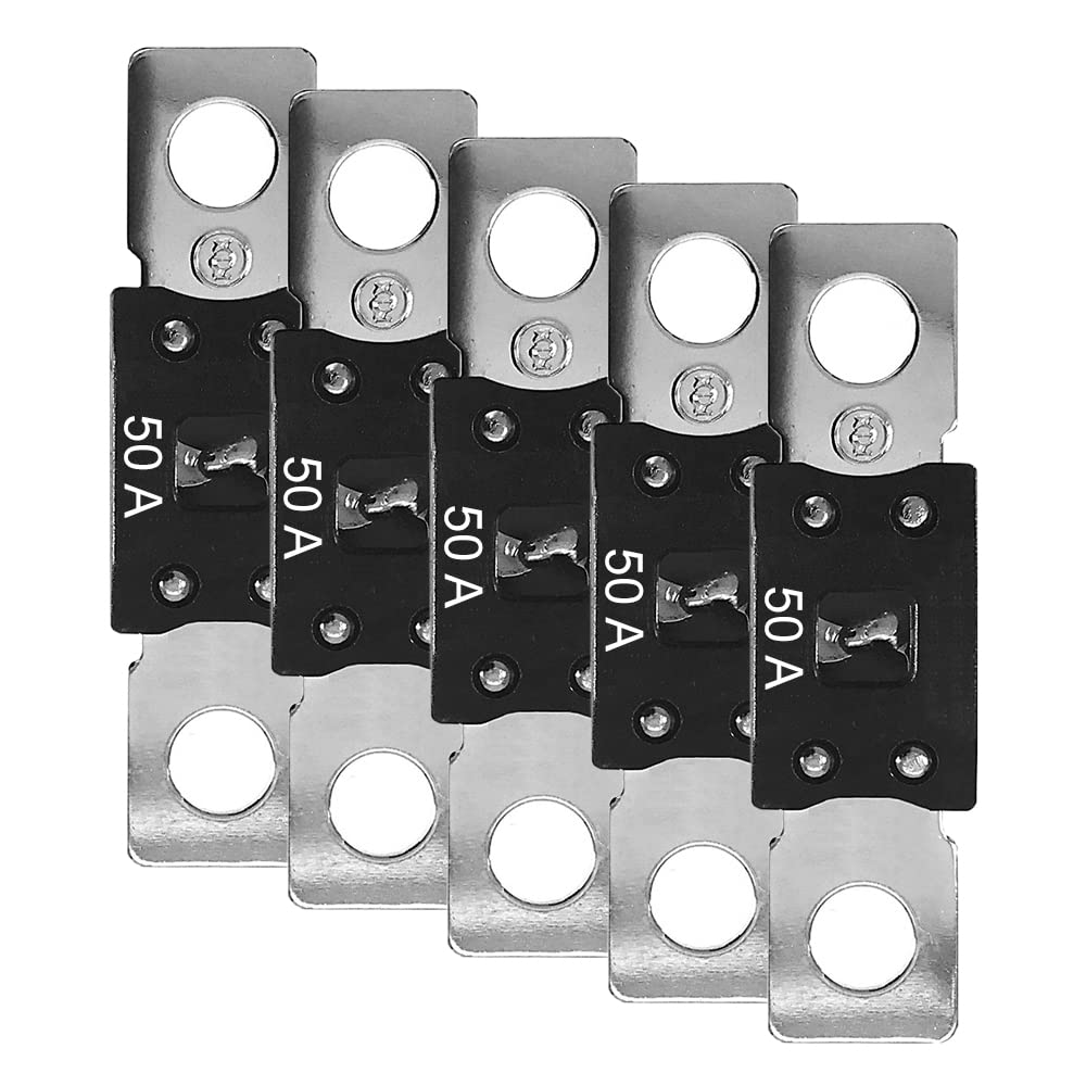 Offgridtec® 50 A 32 V Mega fuse set of 5
