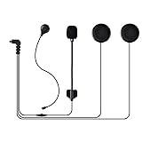 FreedConn 5 Pin Interchangeable Hard Mic and Soft