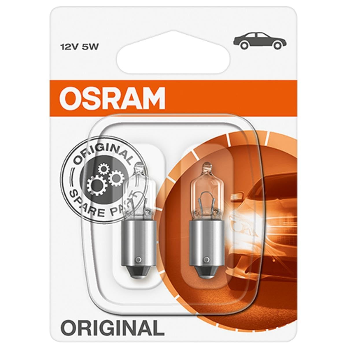 OSRAM Original 12V reading light halogen auxiliary lights 64111-02B in double blister