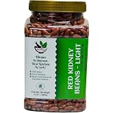 Desi Kitchen Red Kidney Beans - 3.5lb (1.589 Kg) | Light Rajma | Premium Whole Dry Beans, Natural & Unpolished, Protein-Rich