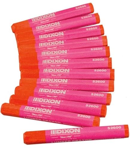 Amazon.com: Dixon Industrial Fluorescan Specialty Crayons