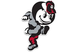 Desert Cactus The Ohio State University Sticker OSU Buckeyes Vinyl Decal Laptop Water Bottle Car Scrapbook (IND 197)