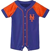 Outerstuff MLB Unisex-Baby Newborn & Infants 0-24 Months Little Slugger Creeper Bodysuit Romper
