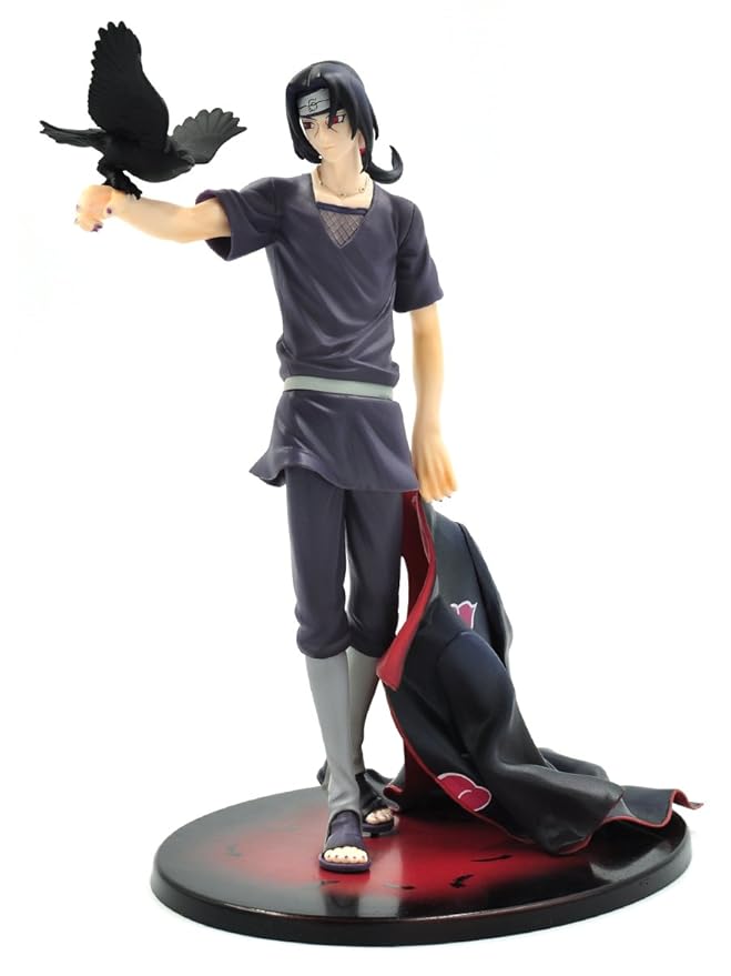 Naruto Figur von Itachi Uchiha mit Krähe