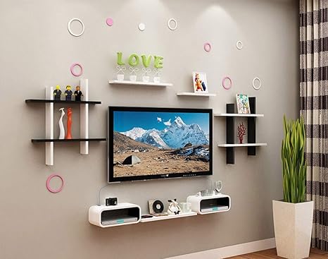 Mingxinjia Estanteria Estanterias Estante De Pared Sala De Estar