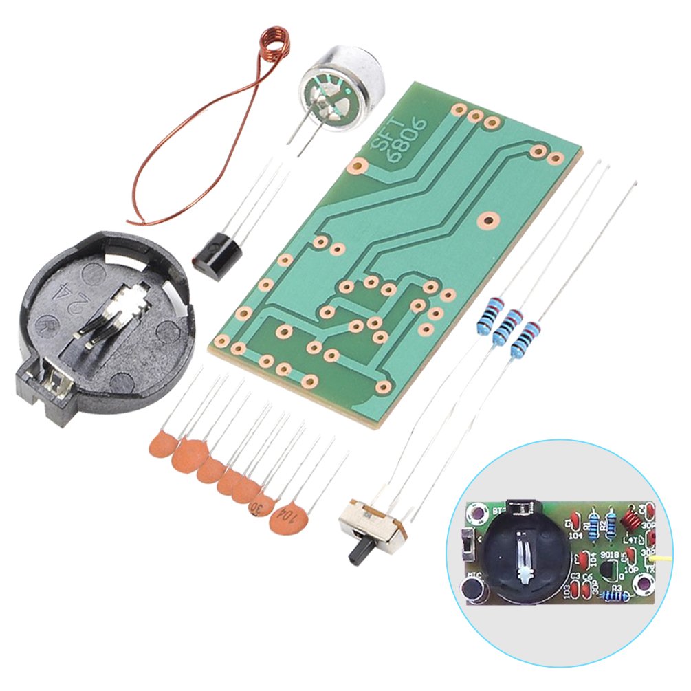 Buy WHDTS FM Frequency Wireless Microphone Module DIY Kits FM