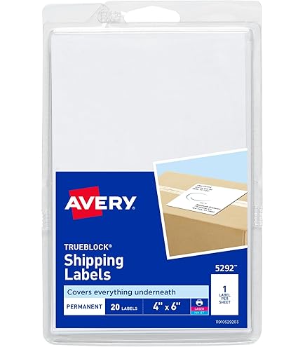 Amazon.com : Avery Removable Labels, 4