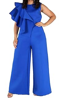 plus size blue jumpsuit