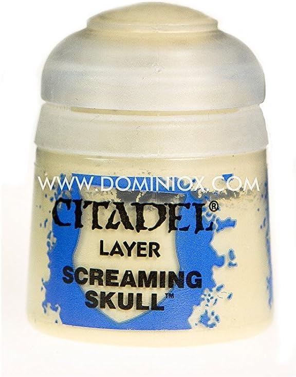 Games Workshop Citadel Pot de Peinture - Layer Screaming Skull, Black, (FBA_22-33)