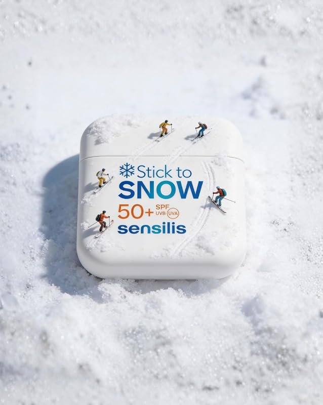 - Snow Stick, Barra Solar Facial SPF50+, 10 g