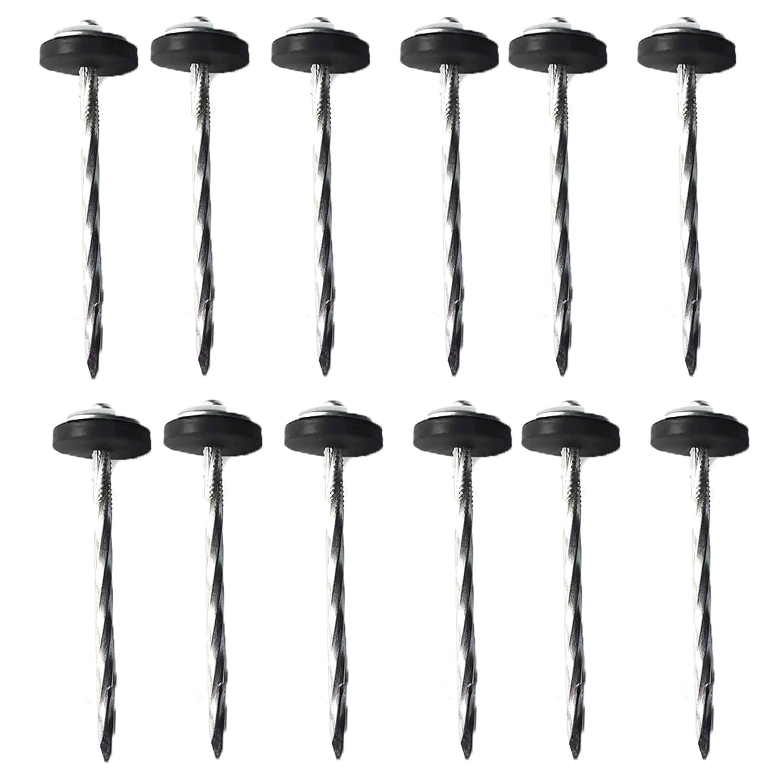 12Pcs Heavy Duty Tent Groundsheet Peg, Stainless Steel Ground Pegs Awning Tent Pegs, 9cm Hard Ground Camping Pegs For Tent, Awning & Garden