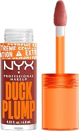 NYX Lip Plumping Gloss Duck Plump Intense Colour High Shine Ginger Vegan