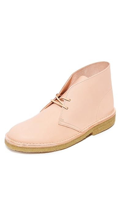 clarks desert boots mens pink