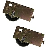 Sliding Door Roller for Sliding Glass Door Repair | Patio Glass Door Roller Replacement | Hardware Repair | Door Roller Replacement Glass Door DR-135 (Pack of 2)