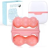 Fronnor Ice Roller for Face,Eyes,Cooling to Tighten Brighten Complexion, Soothing Skin Care Tool, Massager Under Eye Puffiness,Gift for Women