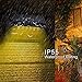 Solar Step Lights Outdoor - Amei 6 LED Solar Deck Lights, Solar Garden Lights, Solar Outdoor Lights Wall Mount, Waterproof Security Lamps for Decks Stairs Patio Pathway Fence (Warm White) (8 Pack)