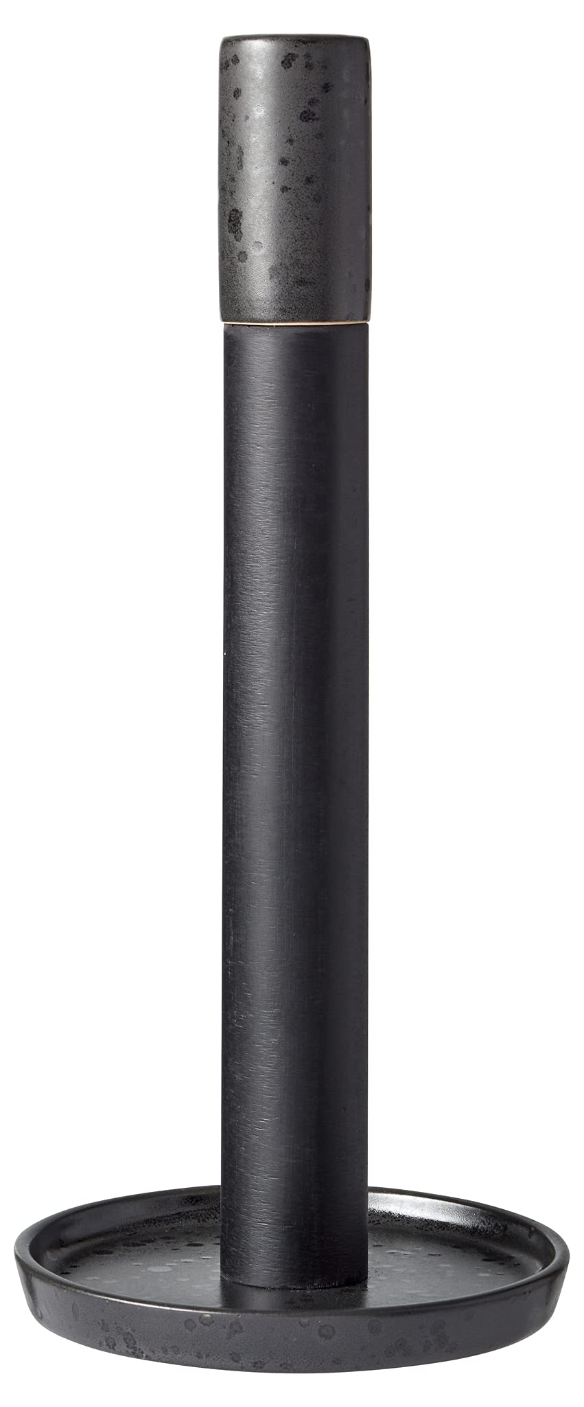 BITZ Kitchen Roll Holder Black