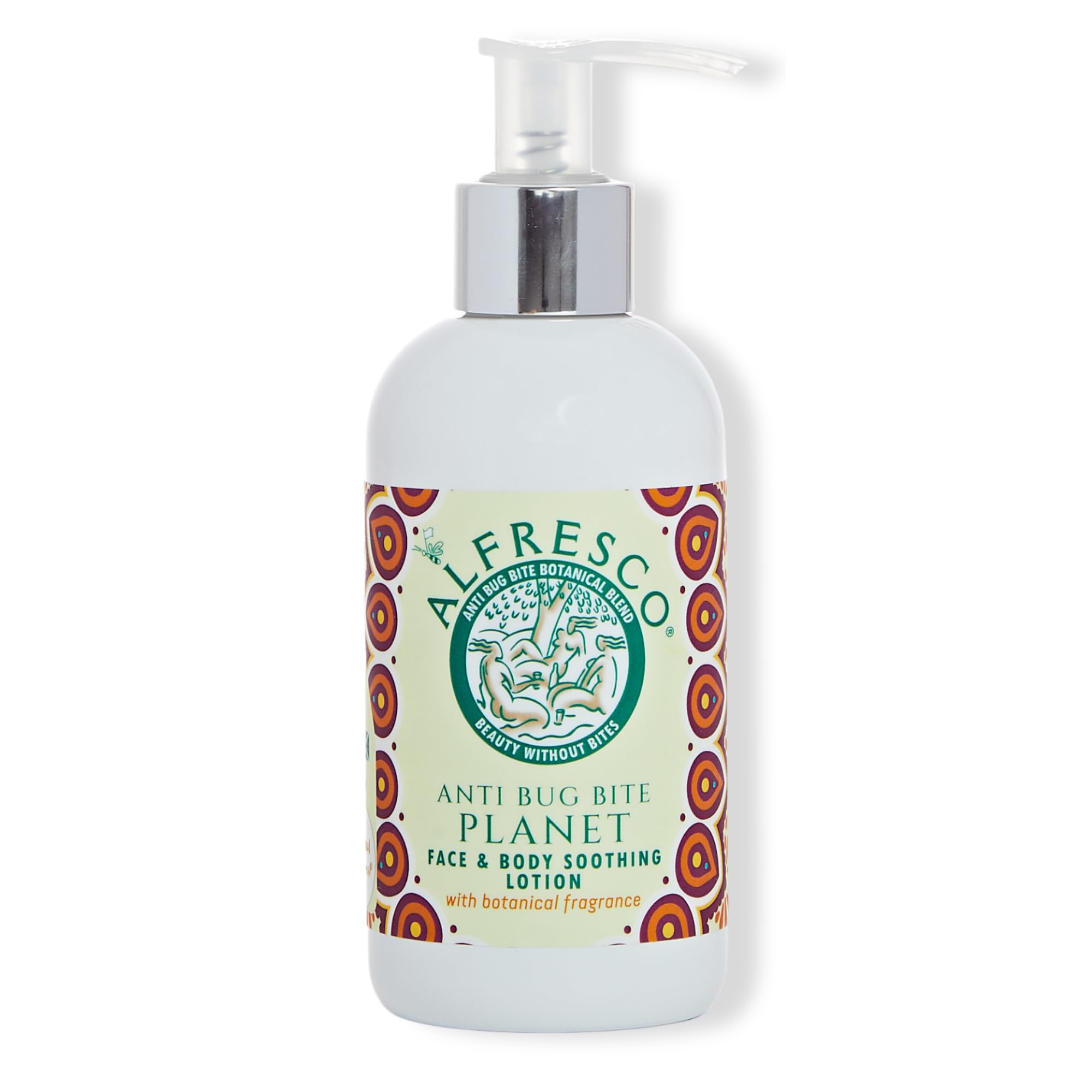 Alfresco Natural Anti Bug Bite Planet Power Super Hydrating Lotion 200ml with Over 22 Essential Oils - DEET Free Insect Repellent - Suitable for Children and Babies