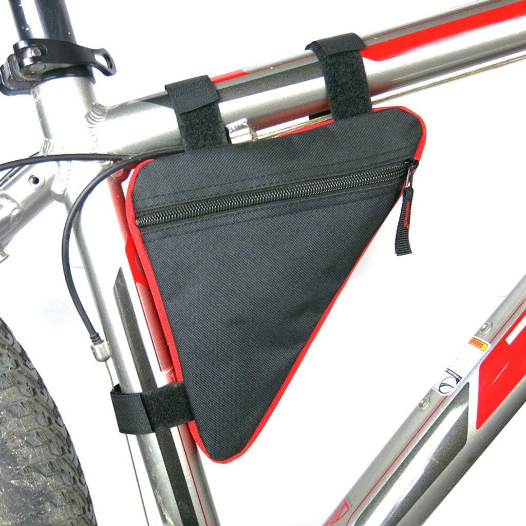 JHLD Bike Bag Bike Pouch for Cycling Triangle, Large Pockets Front