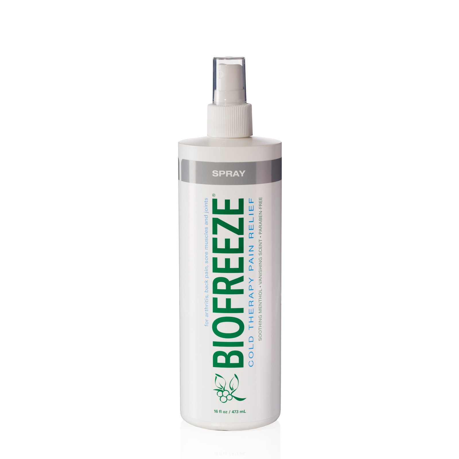 Biofreeze Pain Relief Spray for Arthritis 16 oz. Bottle with Pump Fast