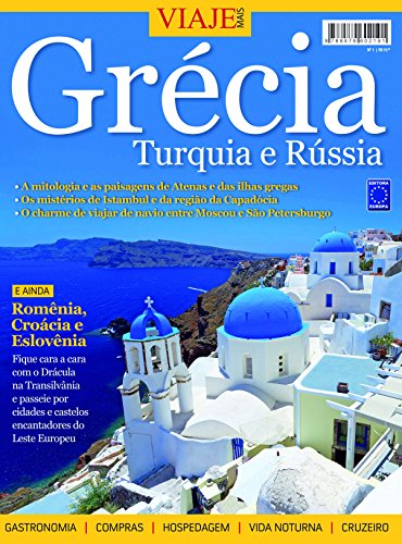 Livro Grécia, Turquia e Rússia   Coleção Viaje Mais