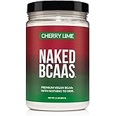 NAKED Cherry Lime BCAAs Amino Acids Powder, 100% Pure 2:1:1 Formula, Vegan Branched Chain Amino Acids, Instantized All Natural BCAA Powder Supplement - 501 Grams, 34 Servings