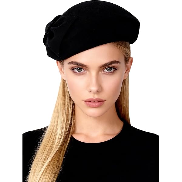 Autumn Winter Warm Vintage Small Top Hats for Women Elegant  display picture 3