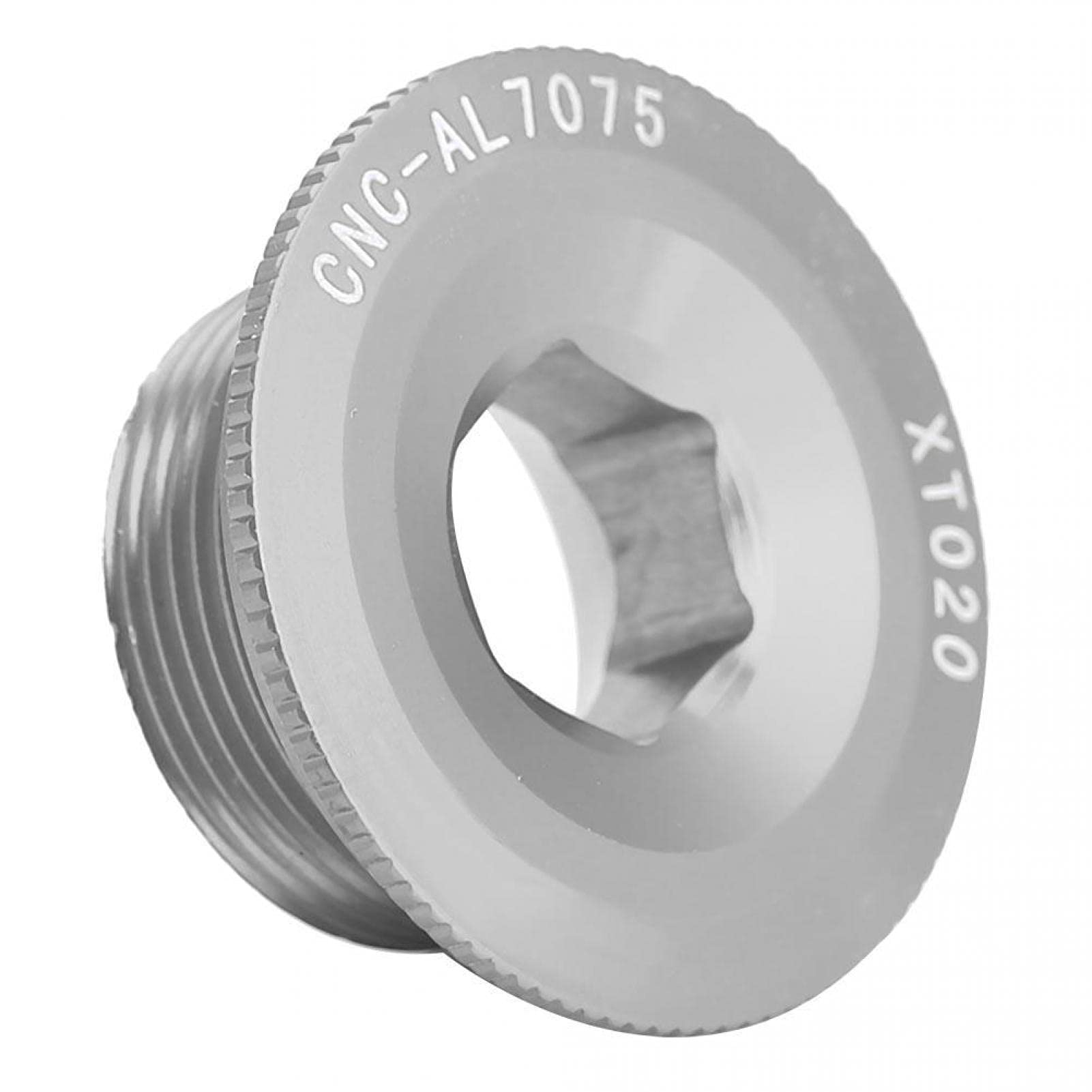 Crank Bolt Crank Arm Bolt for Mountain Road Bike Bracket Cap M20*10 Crankset Screw BB Axis Screws(Titanium Color)