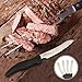 Stainless Steel Steak Knives – Set of 4 Serrated Kitchen Knife Set. Voted Best Kitchen Knife by Product Stop
