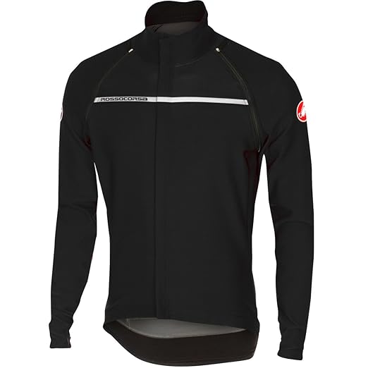 castelli men's perfetto convertible cycling jacket