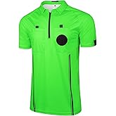 FitsT4 Sports Pro Soccer Referee Jersey Short Sleeve Ref Shirts