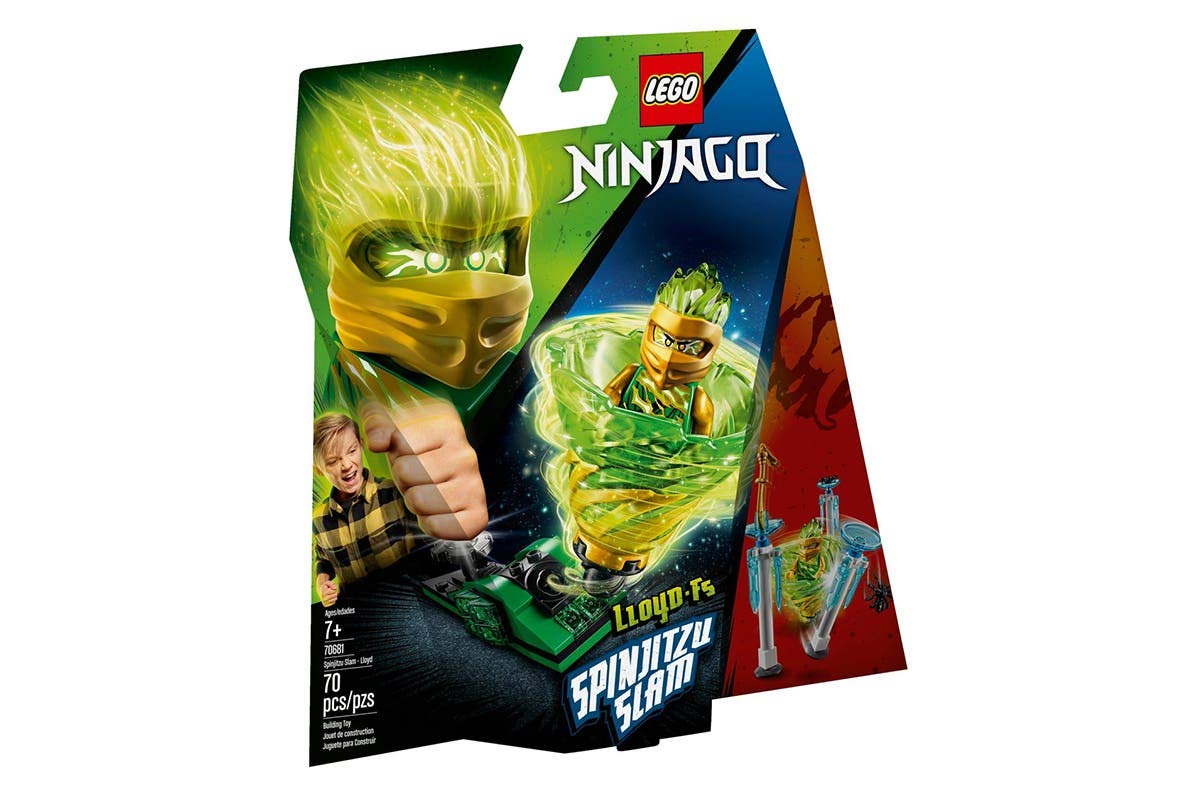Lego Ninjago 70681 Lloyd`s Spinjitzu Slam Spinner (70 Teile)