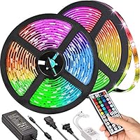 LED Strip Lights, TIK Tok Lights Daufri LED Light Strip Color Changing Kit Waterproof SMD 5050 RGB 32.8 Feet/10M 300 LEDs...