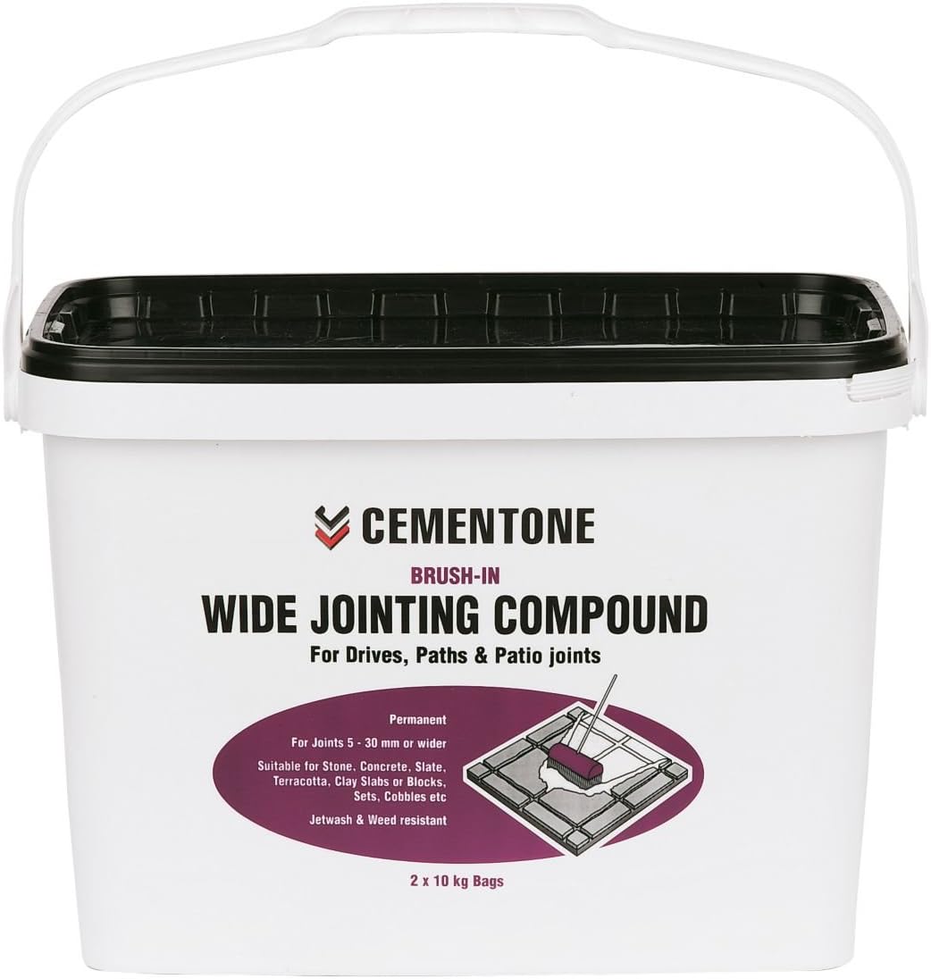 Cementone Wide Jointing Compound Natural/Buff 20kg Amazon.co.uk DIY