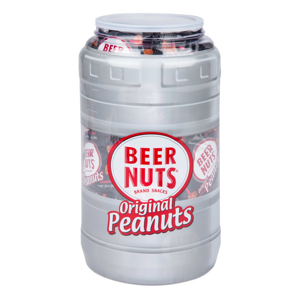 BEER NUTS Original Peanuts Keg 48Count 1.25oz Single