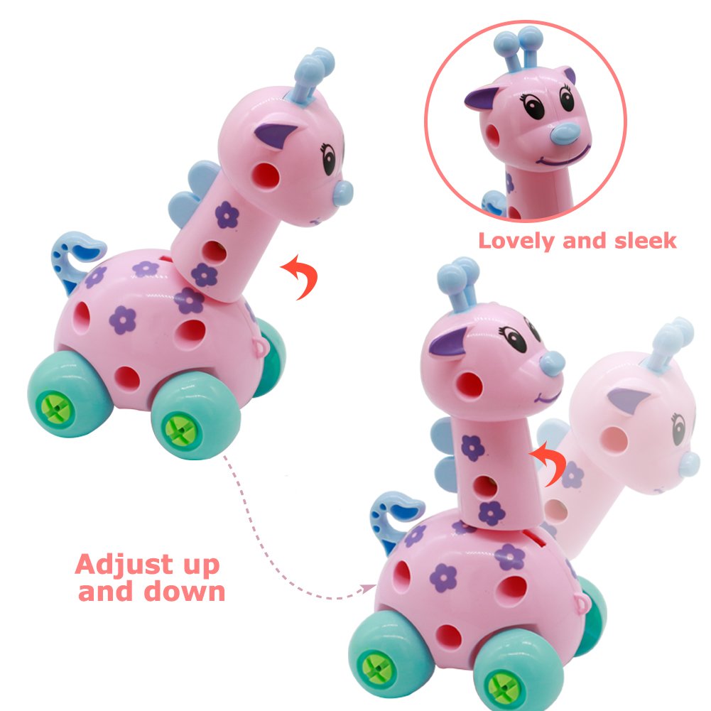 Nuheby Giochi Da Assemblare Animali Assemblare Animali Plastica Per Bambini Gioco Educativo 3,4,5,6 Anni