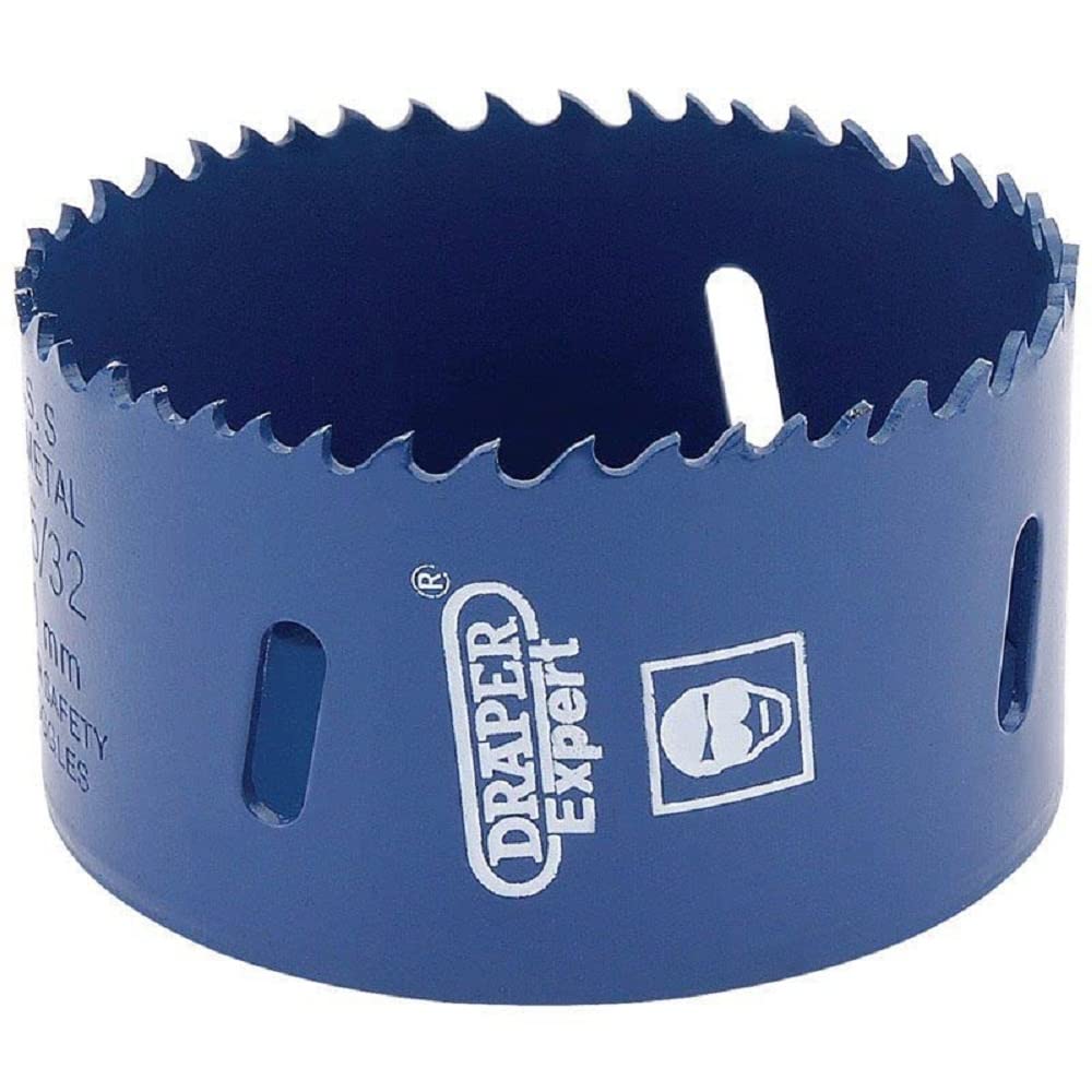 Draper Expert 41089 80 mm HSS Bi-Metal Holesaw Blade , Blue