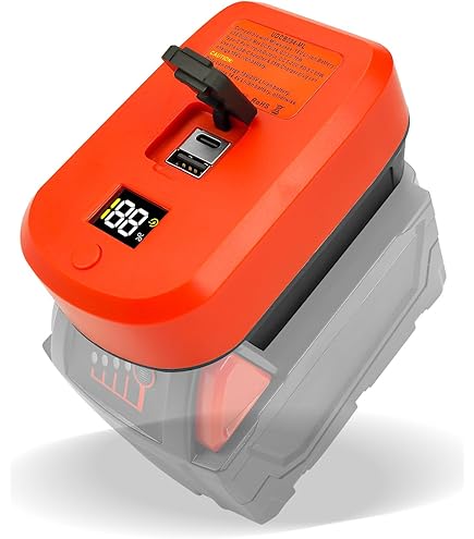 M18 Milwaukee Battery 2-Pack USB Charger Adapter For Milwaukee M18