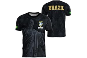 Yupify Brazil Soccer Jersey for Men, Brazilian Jersey Soccer, Brazilian Soccer Shirt, Jersey Brazil Soccer Jersey