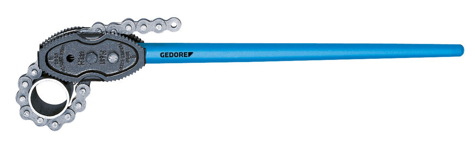 Gedore Chain Pipe Wrench American Model, 122004