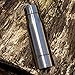 BlinkOne Double Walled Stainless Steel Vacuum Insulated Water Bottle; Leakproof and Shakeproof (18 Oz)