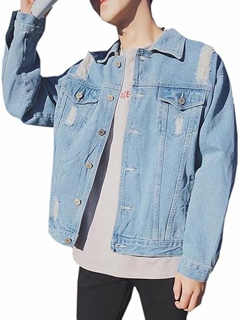 jean bomber jacket mens