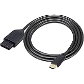 N64 to HDMI Converter Adapter All-in-One HDMI Link Cable Conversion with S-Video Signal Output (Better Than AV Video Quality), for N64 Converter for Gamecube/64/SNES/SFC(1.5m /4.92FT