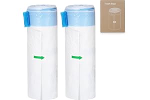 Pawstastic Replaced Waste Bags-2 Rolls, Cat Litter Waste Receptacles Bags for Paw101 Self-Cleaning Cat Litter Box