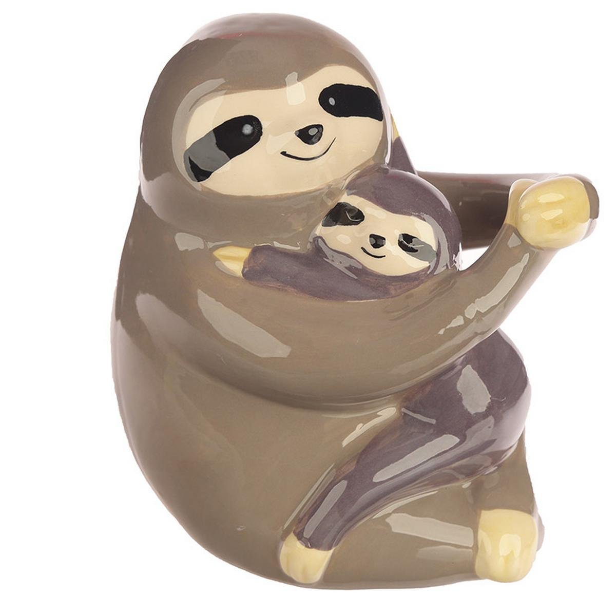 Ceramic Sloth and Baby Money Box Amazon.co.uk Kitchen & Home