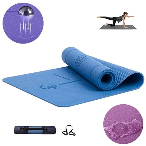 ZQSLD Colchoneta de Yoga Esterilla Yoga,Yoga TPE, Grueso ...