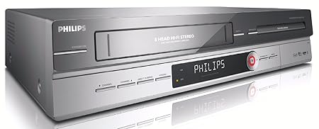 Philips DVD R 3510 V 31 DVD-Rekorder / Video-Rekorder Kombination silber/schwarz